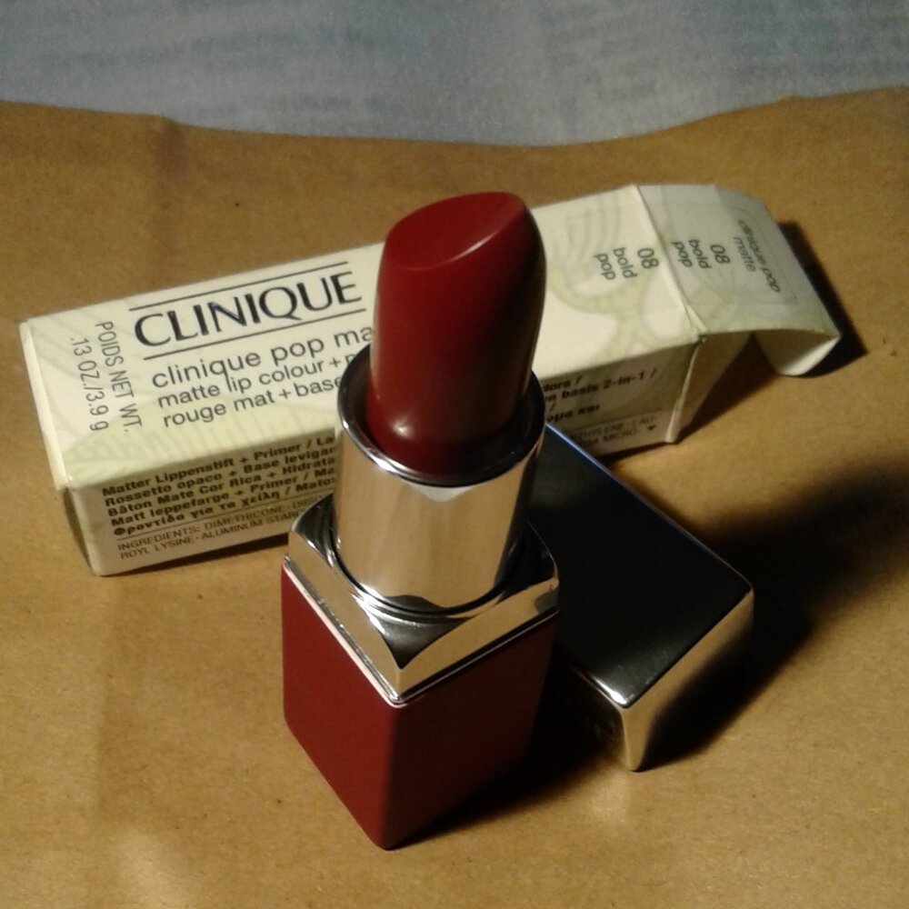 NEW! Clinique Pop Matte "Bold Pop 08" - Picture 5 of 9